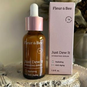 Fleur & Bee Just Dew It Hydrating Serum Anti-Aging 1 Fl Oz